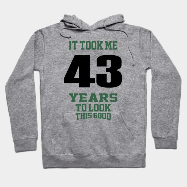 43 Years Hoodie by C_ceconello